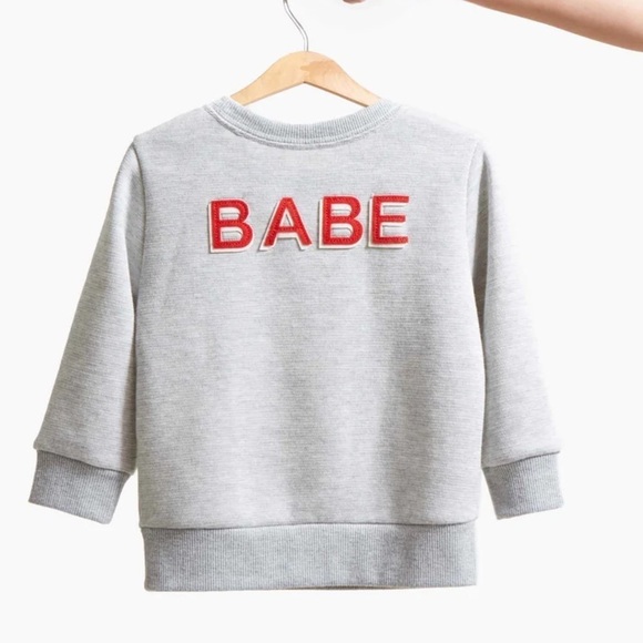Ingrid & Isabel Babe Sweatshirt 18-24 Months - Picture 2 of 7
